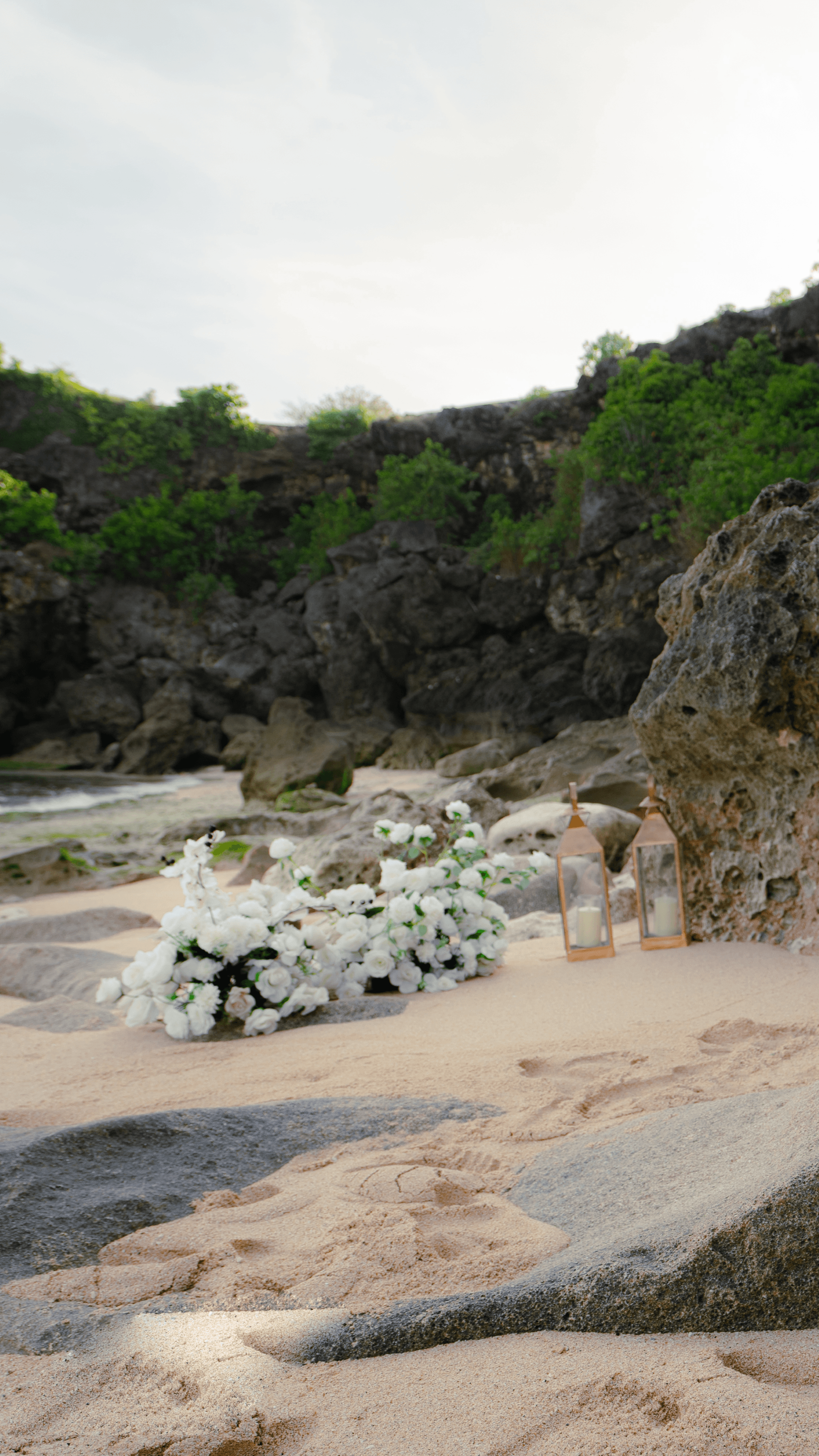 Elegant couple portrait